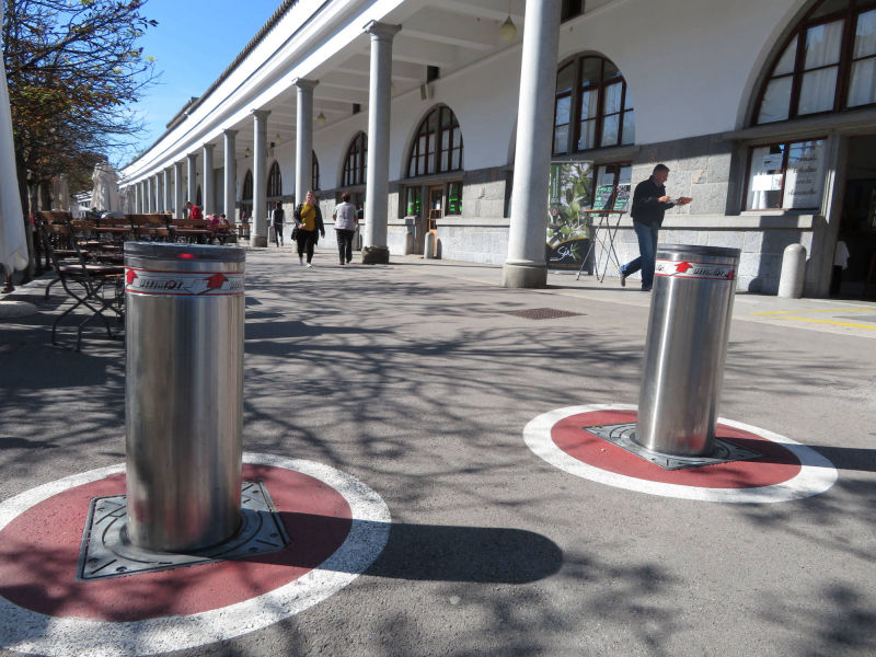 Potopni stebriček Ultimat v Ljubljani
